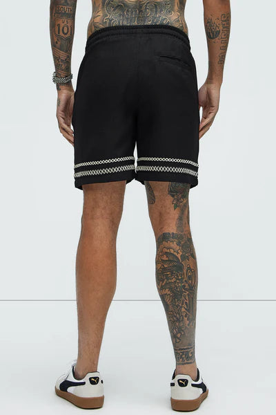 Zephyr Relaxed Shorts - Black