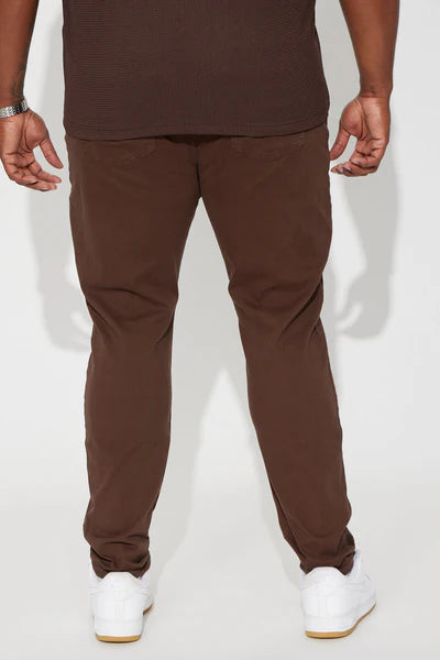 Mac Chino Skinny 5 Pocket Pants - DarkBrown